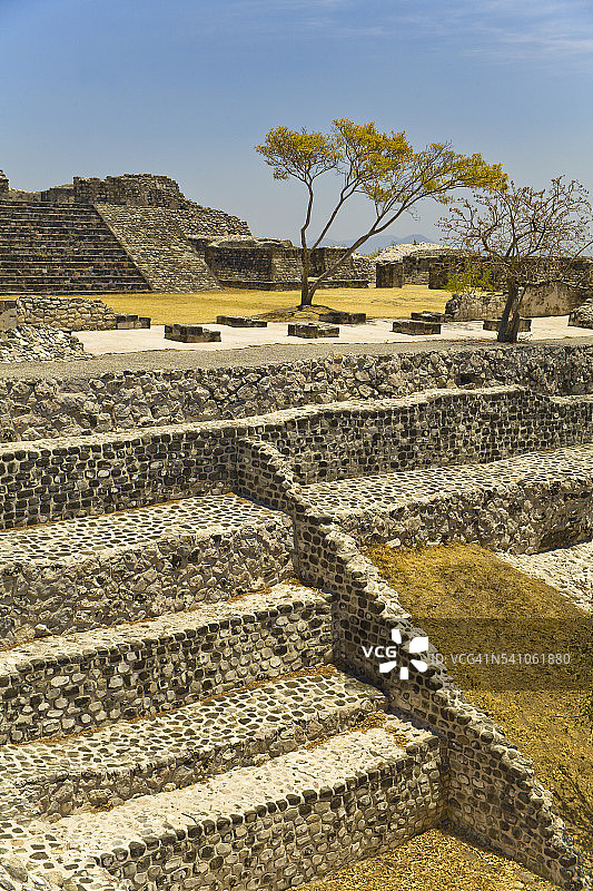 霍奇卡尔科前哥伦布时期考古遗址图片素材