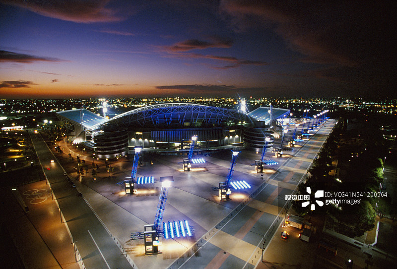 澳大利亚体育场（黄昏）图片素材