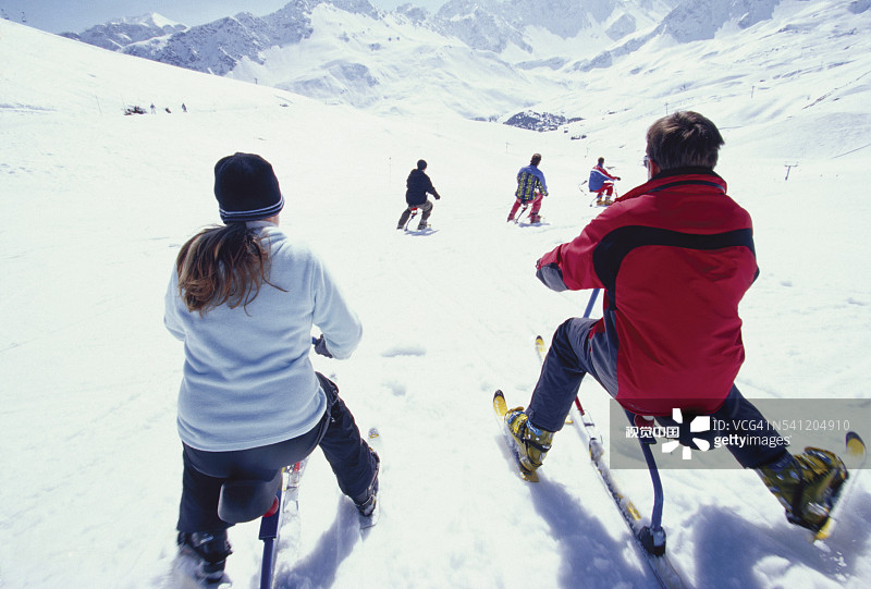山地滑雪图片素材