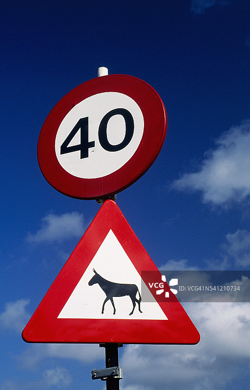 交通标志图片素材