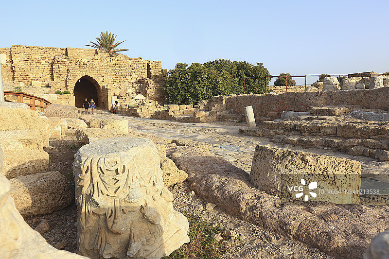 凯撒利亚遗址公园图片素材