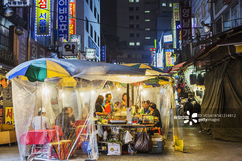明洞、南大门市场图片素材
