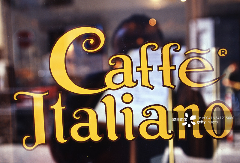 意大利咖啡馆图片素材