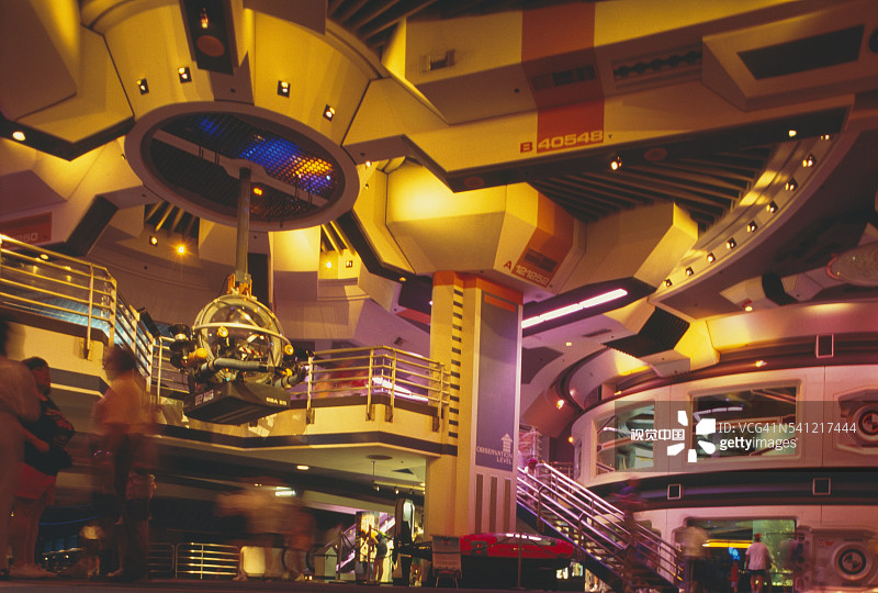 艾波卡特中心内的海洋生物展览图片素材