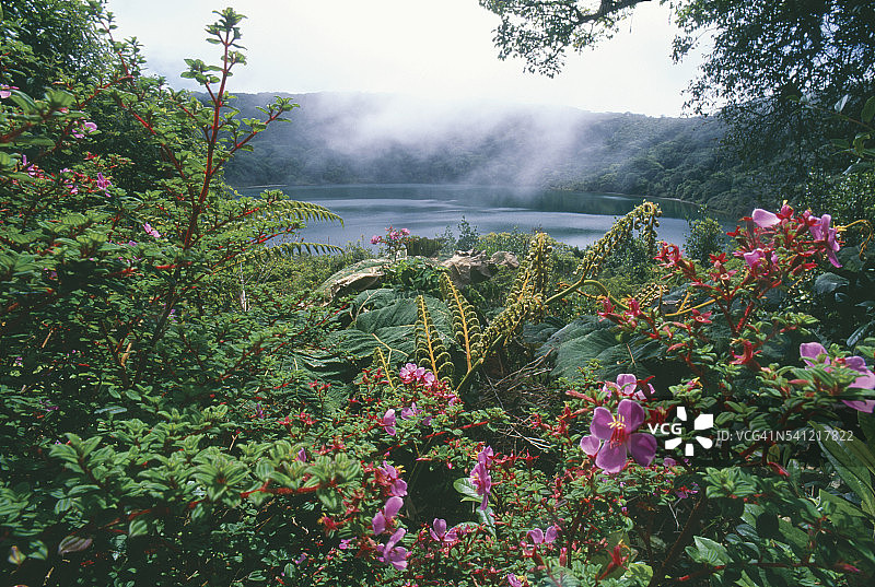 哥斯达黎加湖泊图片素材
