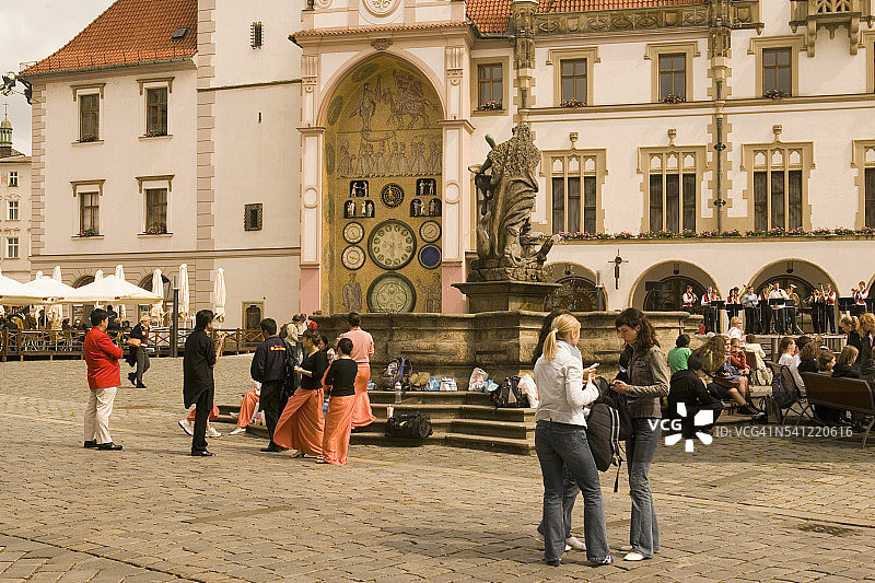 公共广场和市政厅图片素材