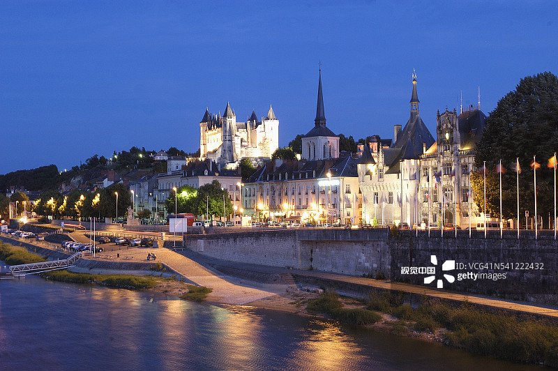 卢瓦尔河畔城堡图片素材