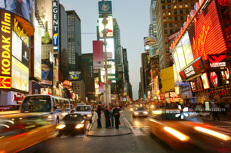 时代广场图片素材