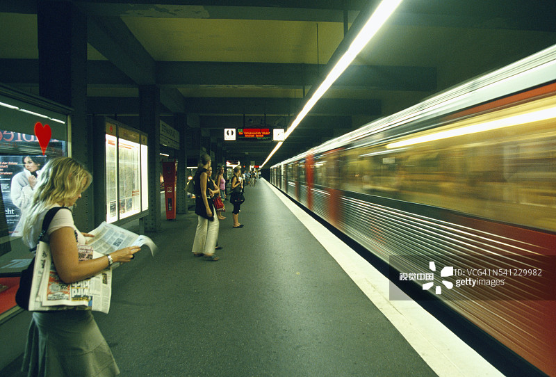 汉堡地铁图片素材