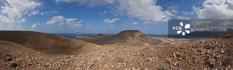 莫洪火山顶部的景色图片素材