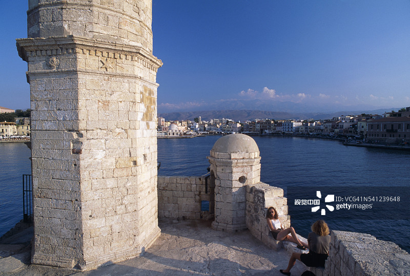 干尼亚港图片素材