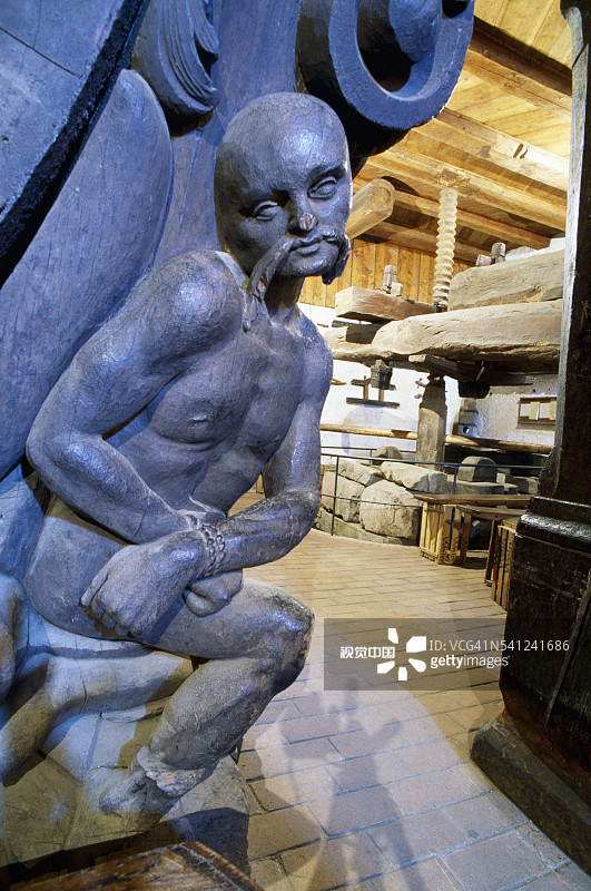 魏恩鲍博物馆雕塑图片素材