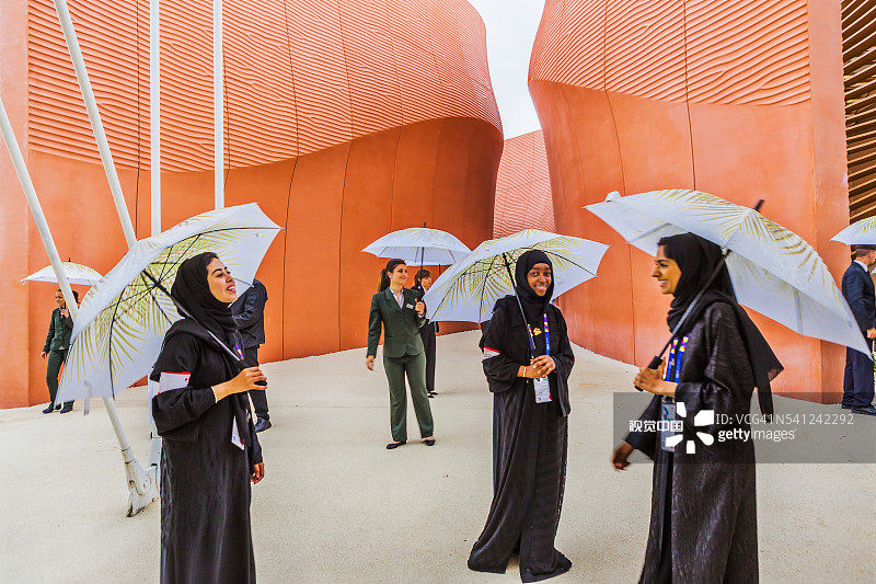 2015年米兰世博会阿联酋馆（建筑师：诺曼·福斯特）图片素材