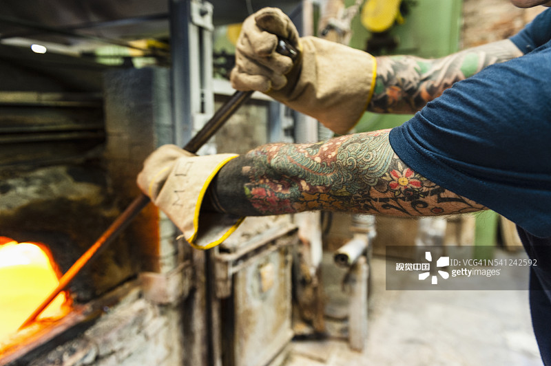 威尼斯泻湖穆拉诺贝伦戈艺术玻璃工坊图片素材