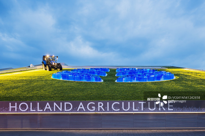 2015年米兰世博会，纽荷兰农业展馆图片素材