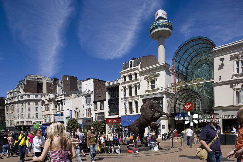 克莱顿广场购物中心教堂街图片素材