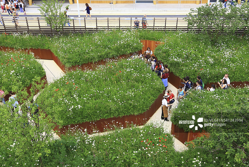 2015年米兰世博会英国馆图片素材