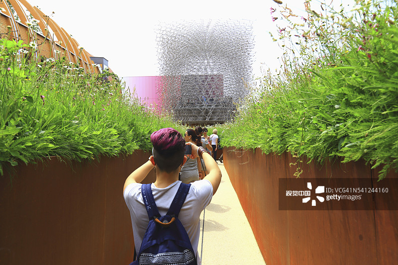 2015年米兰世博会英国馆图片素材