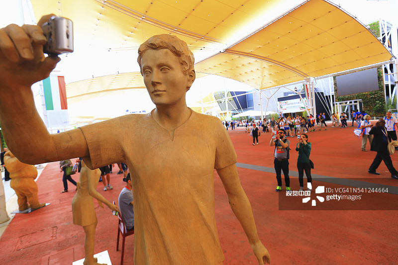 2015年米兰世博会（2015年米兰世界博览会）。餐饮馆。南蒂罗尔餐厅。图片素材