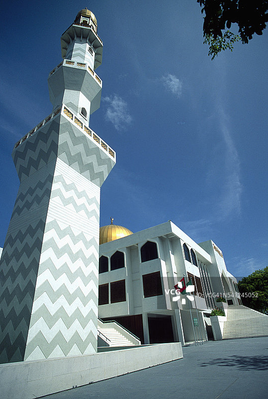 马累的星期五大清真寺图片素材