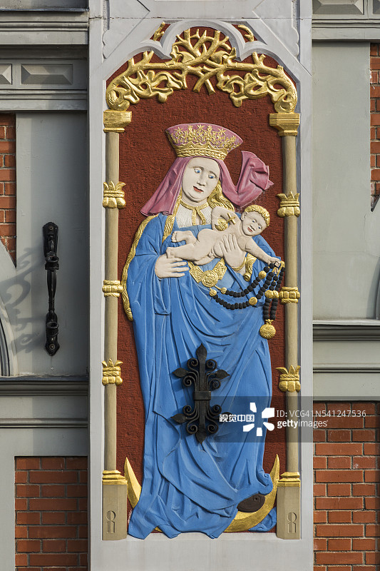 黑头屋入口细节图片素材