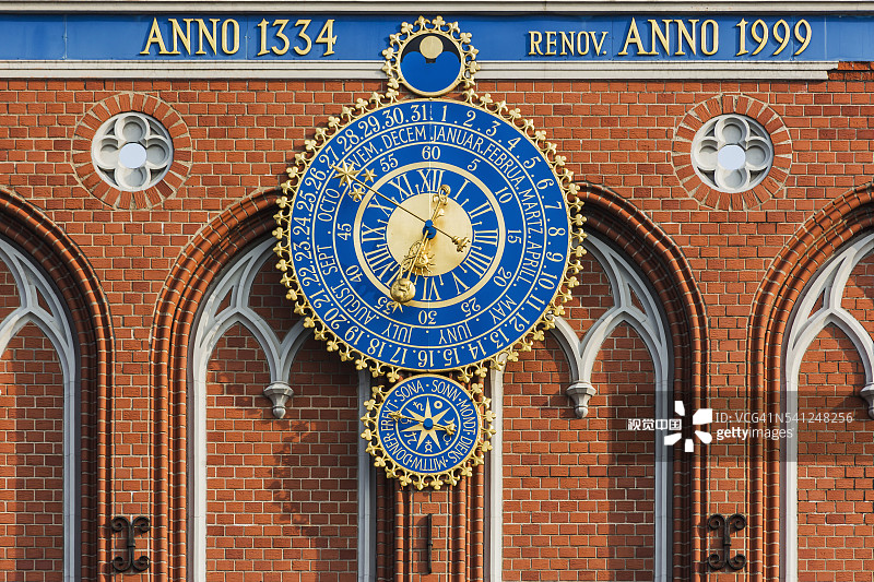 黑头屋的外墙细节图片素材