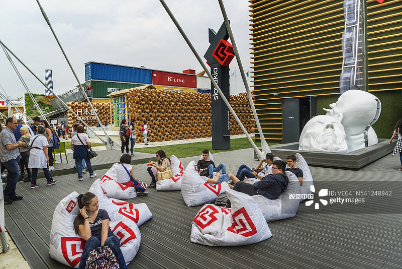 2015年世博会斯洛伐克馆图片素材