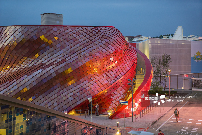 2015年世博会万科馆图片素材