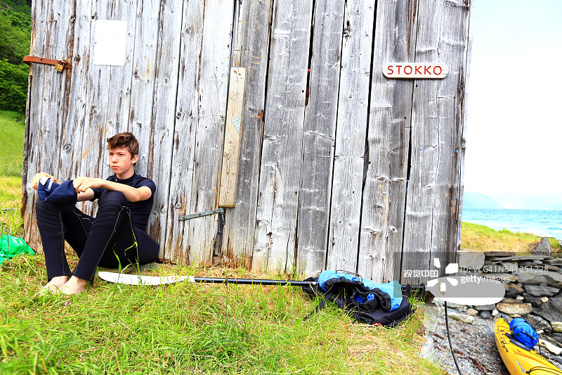 松恩峡湾：从纳柔依峡湾皮划艇到翁达尔图片素材