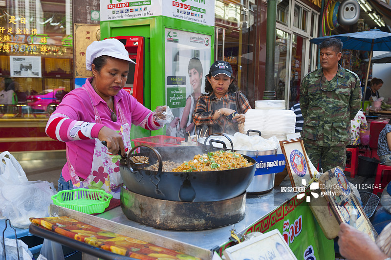 中国城食品市场图片素材