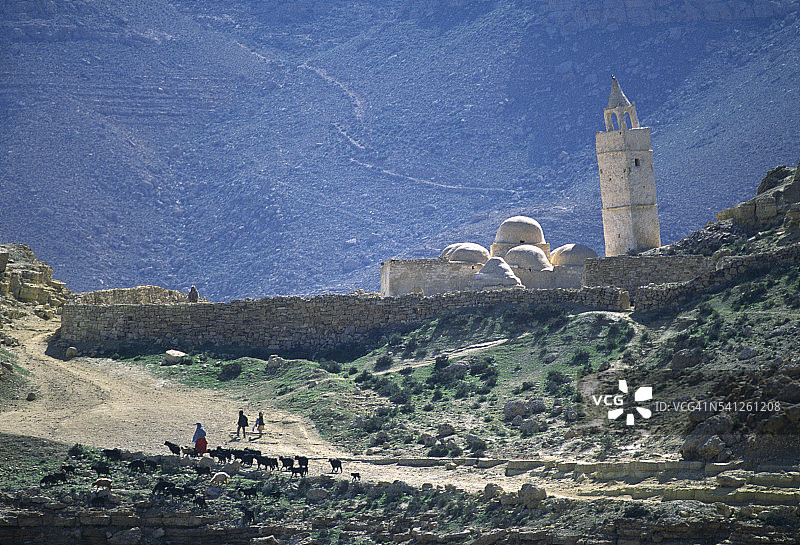 七眠者清真寺图片素材