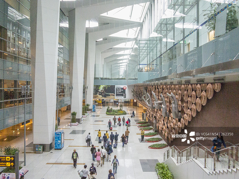 德里机场图片素材