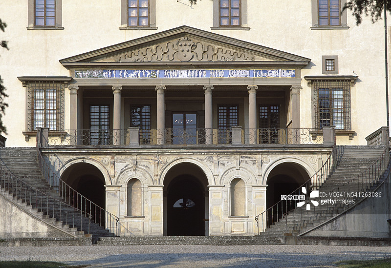 卡亚诺的梅迪奇别墅图片素材