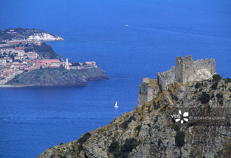 韦尔泰拉约的罗卡和费拉约港图片素材