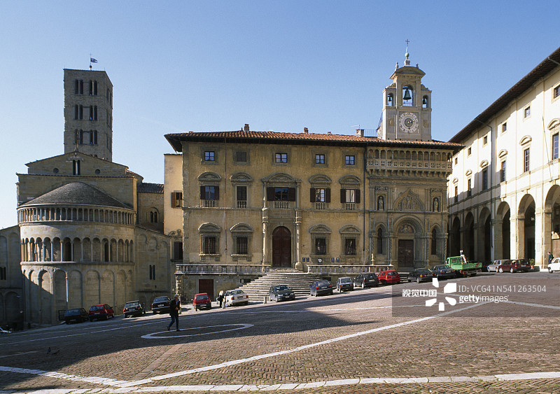 阿雷佐格朗德广场图片素材