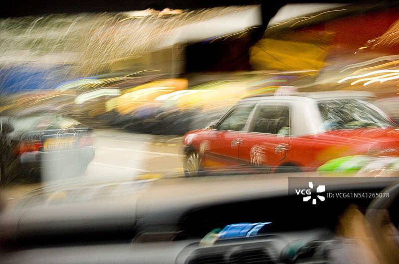 中国香港繁忙的街道图片素材