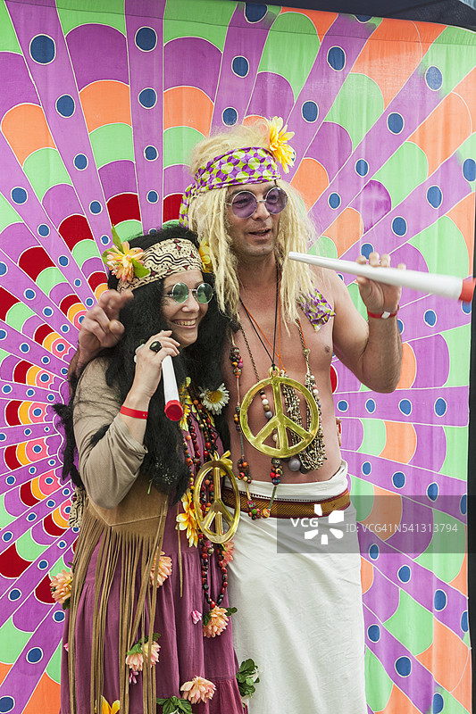 巴利阿里群岛 - 普恩塔阿拉比的嬉皮市场图片素材