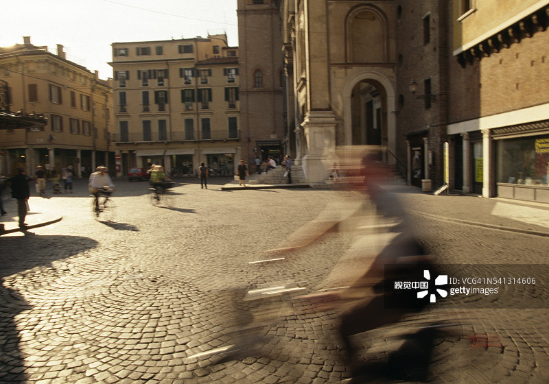 曼图亚的埃尔贝广场图片素材