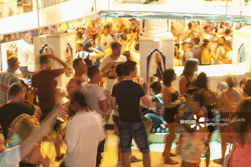 巴利阿里群岛 - Es Paradise迪斯科舞厅图片素材