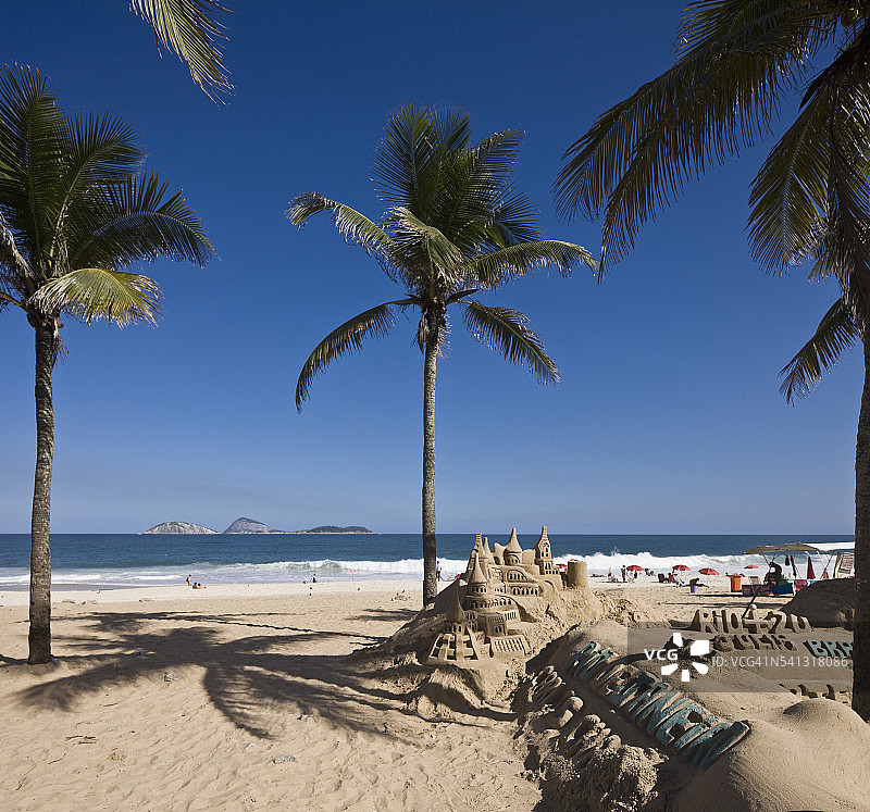 伊帕内马海滩图片素材