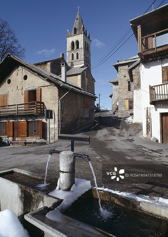 冬季小镇图片素材