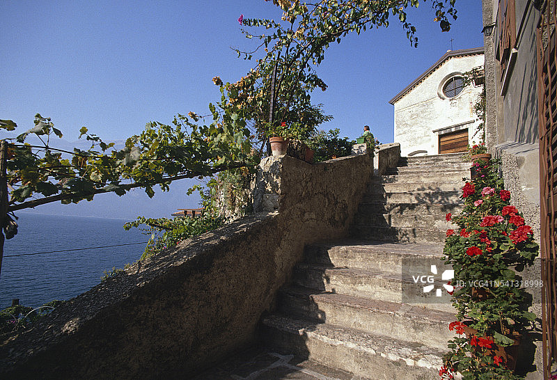 加尔达湖风光图片素材