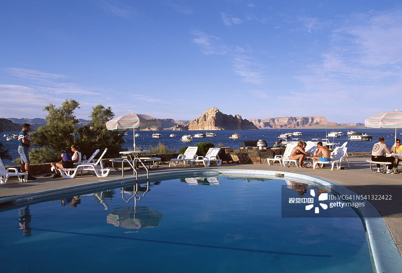 瓦维普码头旅馆的游泳池图片素材