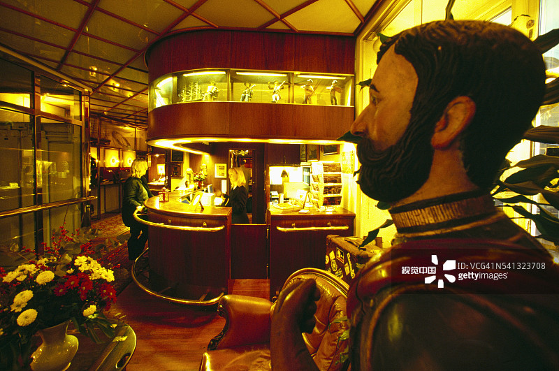 斯德哥尔摩老城胜利酒店大堂图片素材