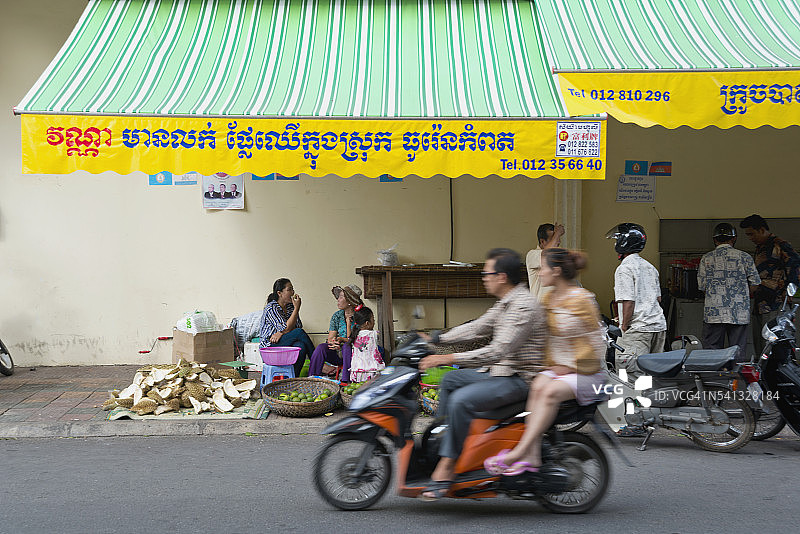 街头市场图片素材