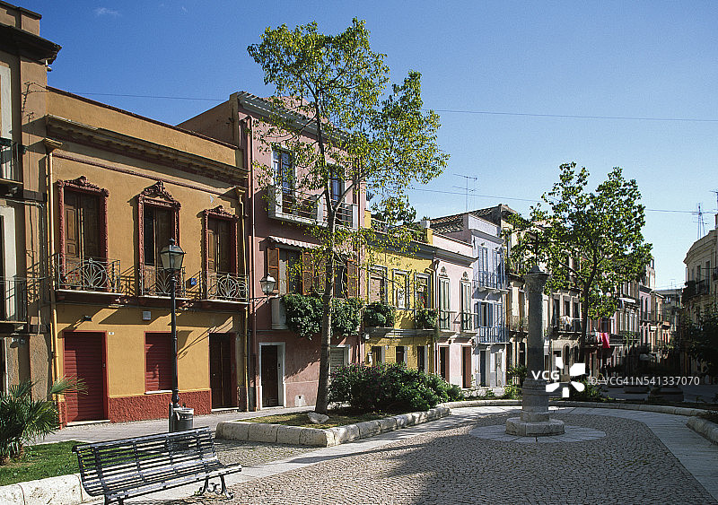 卡利亚里的房屋图片素材