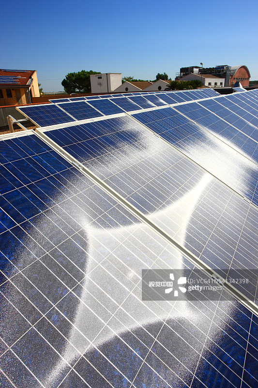 太阳能电池板图片素材