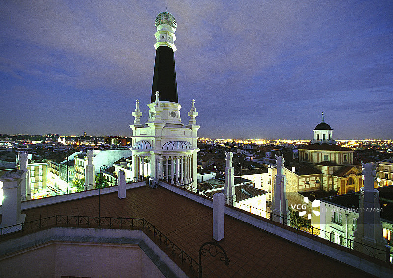 特里普维多利亚女王酒店的露台图片素材