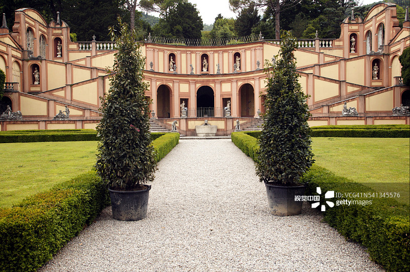 意大利加尔尼亚诺的贝托尼别墅图片素材