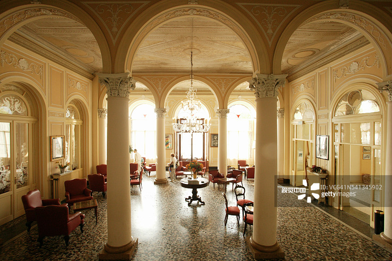 卡德纳比亚贝尔维尤酒店大堂图片素材